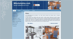 Desktop Screenshot of mikulumplus.com