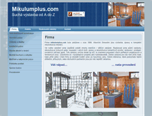 Tablet Screenshot of mikulumplus.com